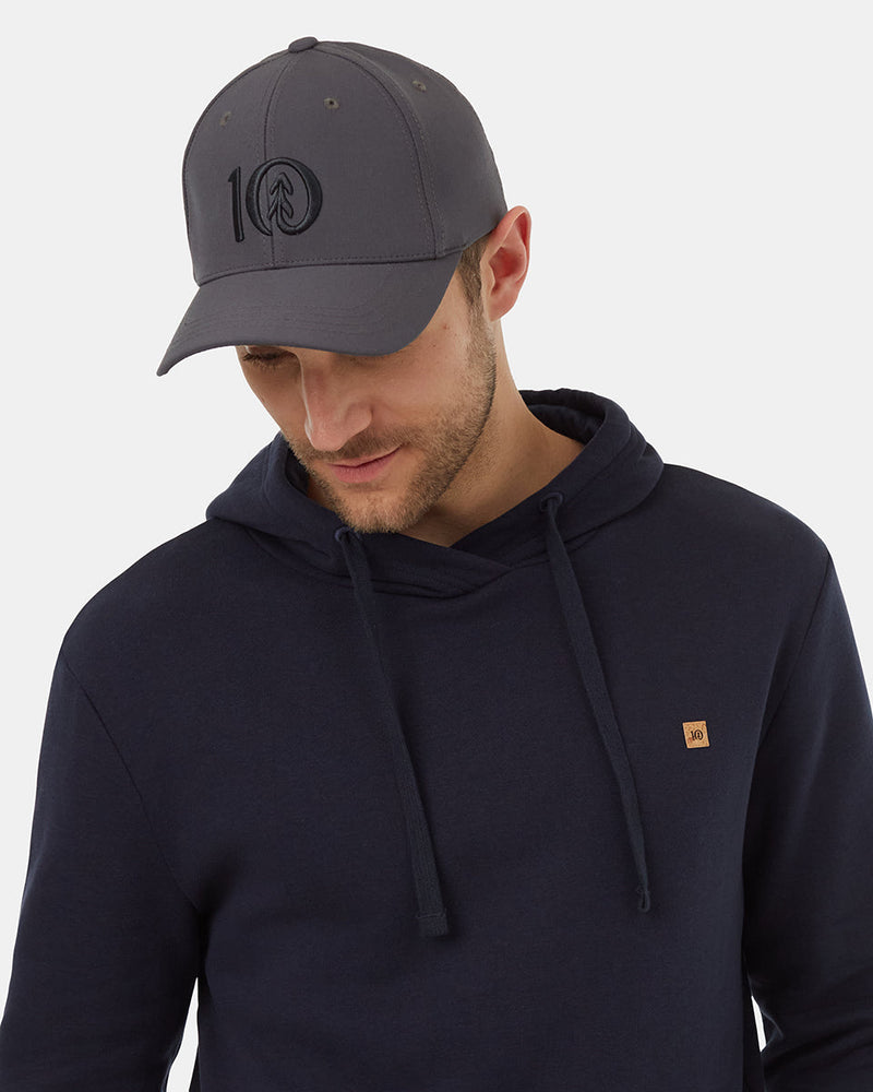 Grey-Fitted-Baseball-Cap