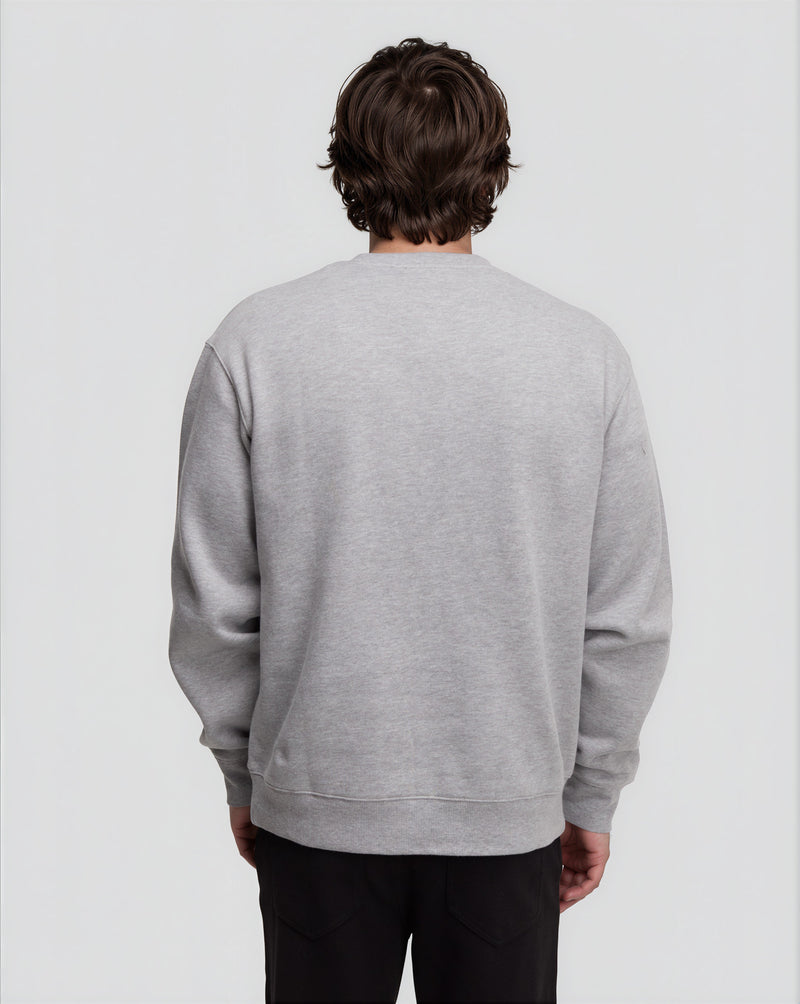 Grey-Men_s-Fleece-Crew-Sweatshirt