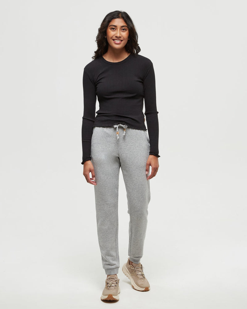 Grey-Regular-Fit-Elastic-Waist-Jogger
