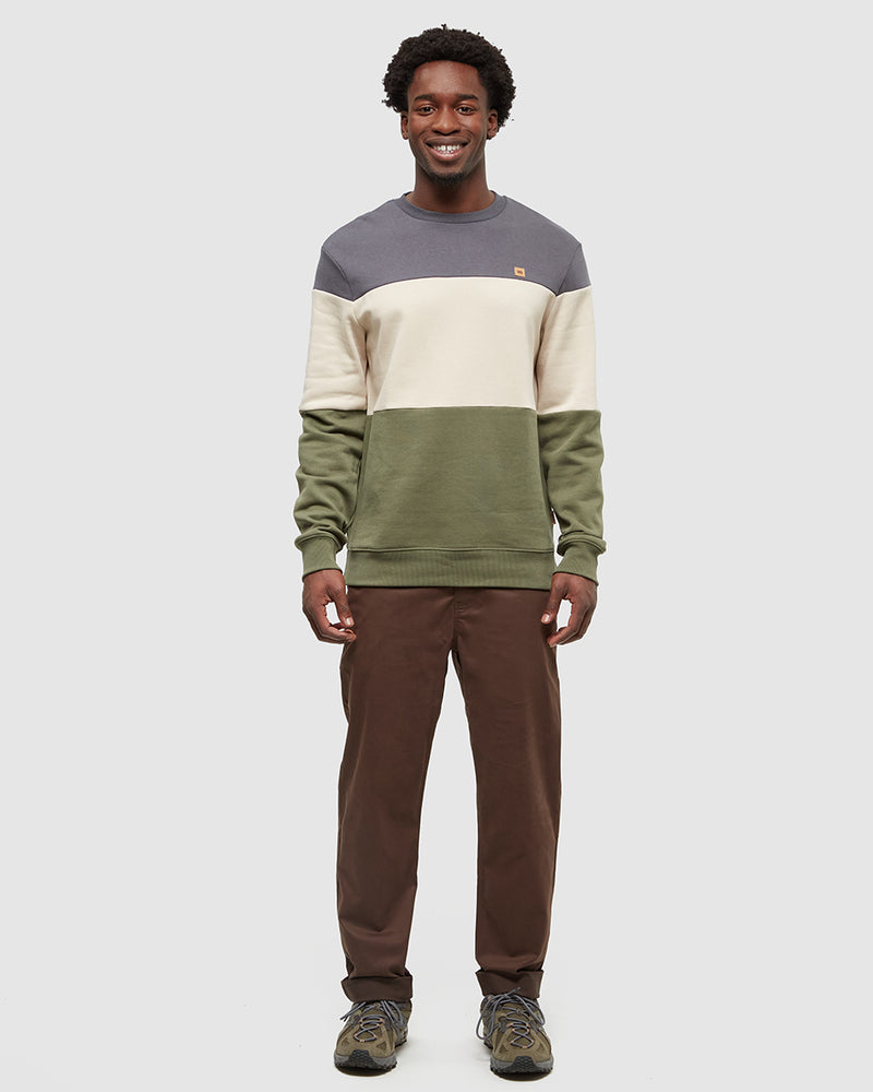 Multi-TreeFleece-Blocked-Classic-Crew