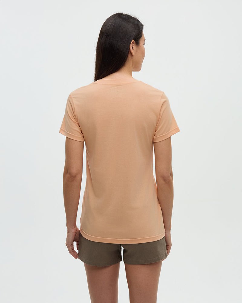 Orange-Treeblend-Regular-Graphic-T-Shirt