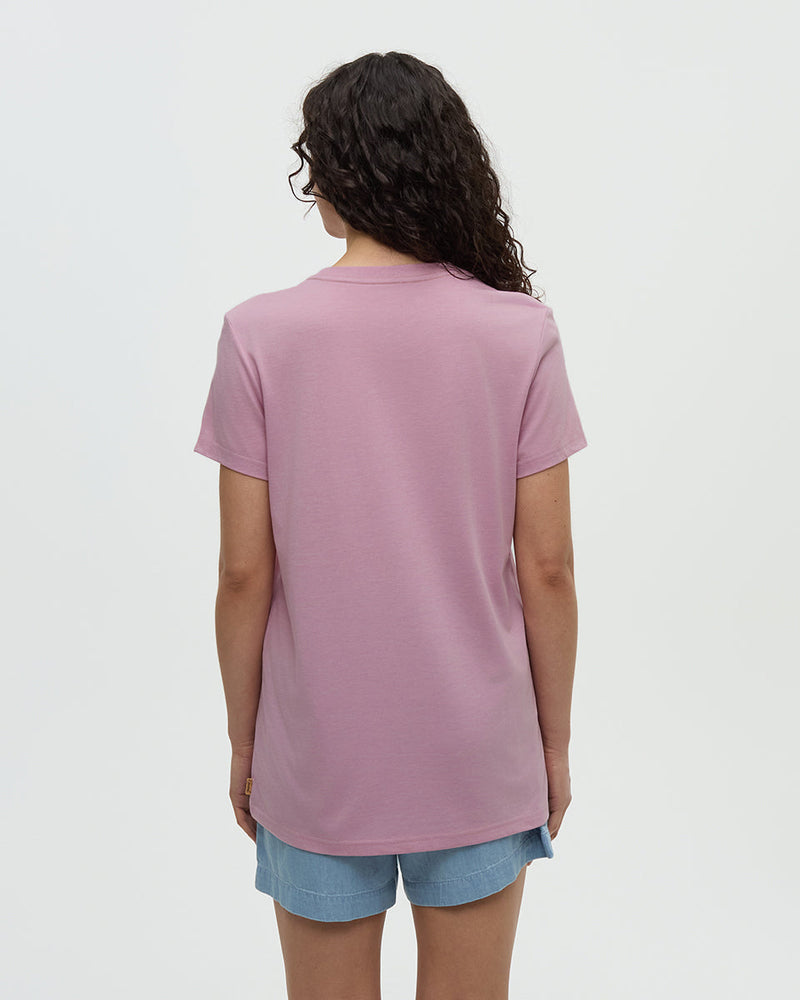 Pink-TreeBlend-Classic-T-Shirt