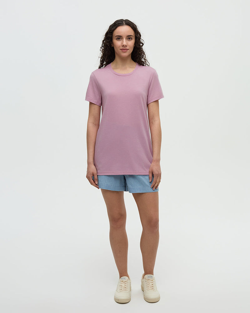 Pink-TreeBlend-Classic-T-Shirt