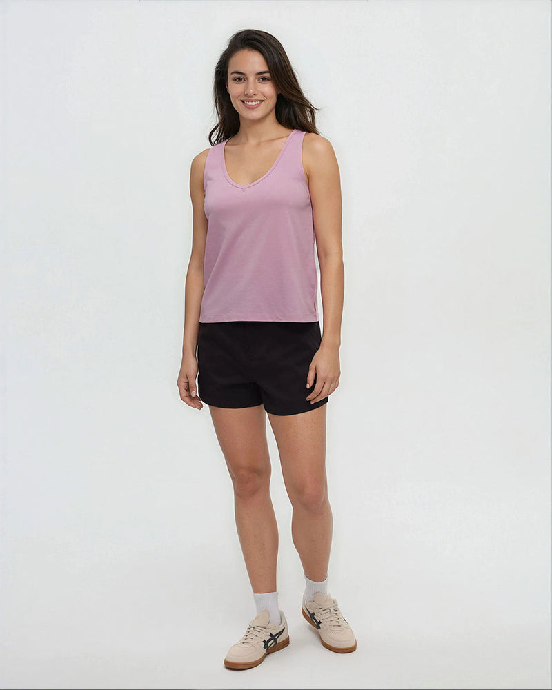 Pink-TreeBlend-Double-V-Tank