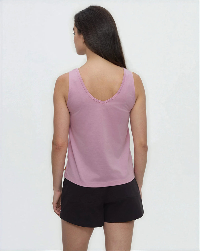 Pink-TreeBlend-Double-V-Tank