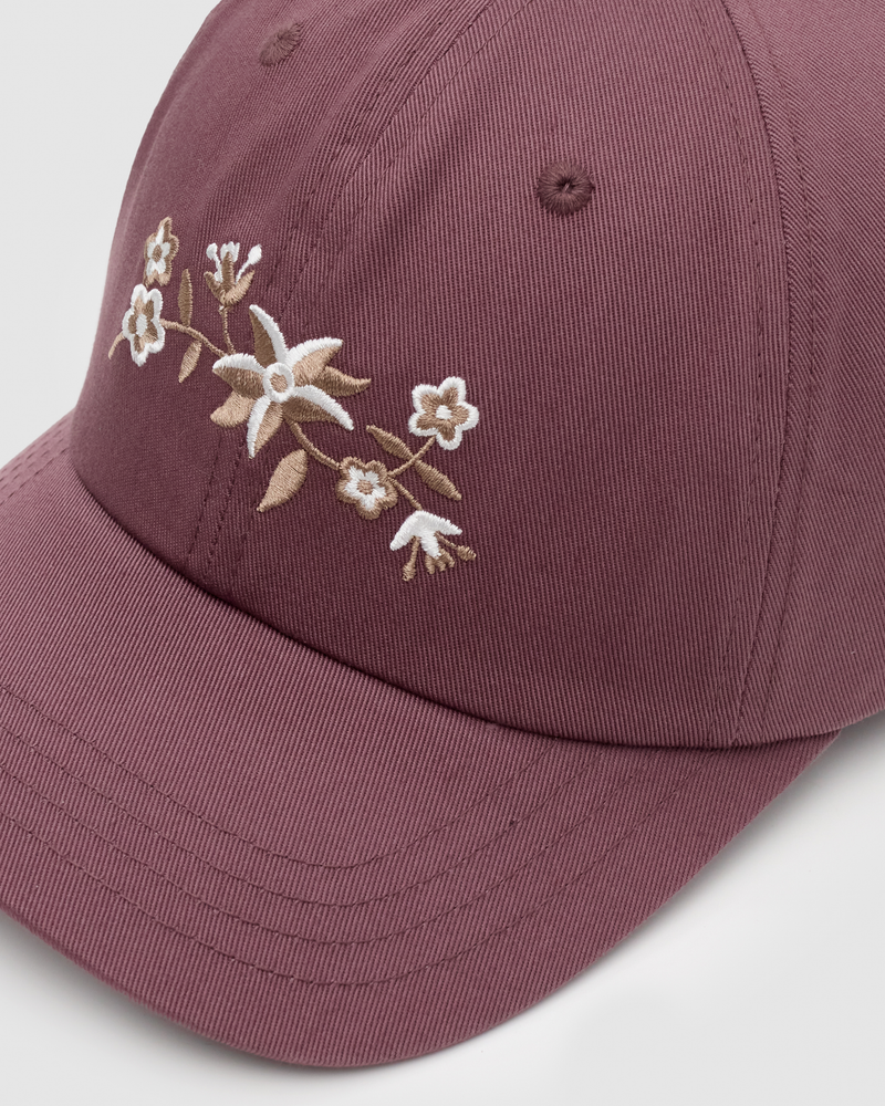 Purple-Low-profile-Embroidered-Ball-Cap