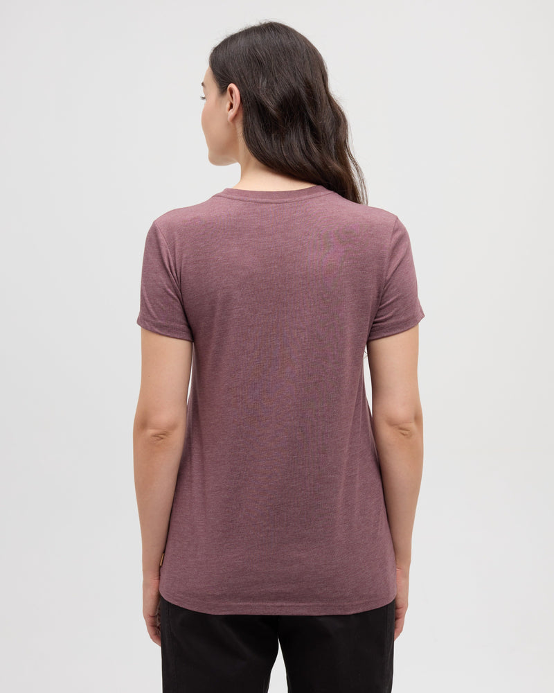 Purple-TreeBlend-Regular-Graphic-T-Shirt