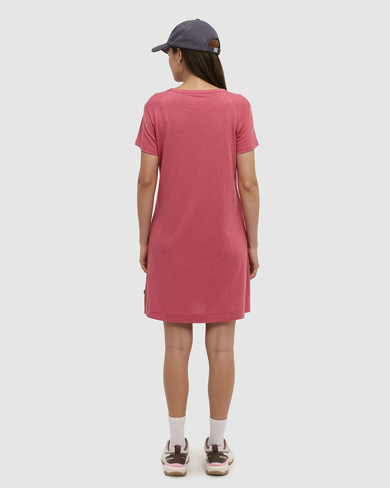 Red-TreeBlend-T-Shirt-Dress