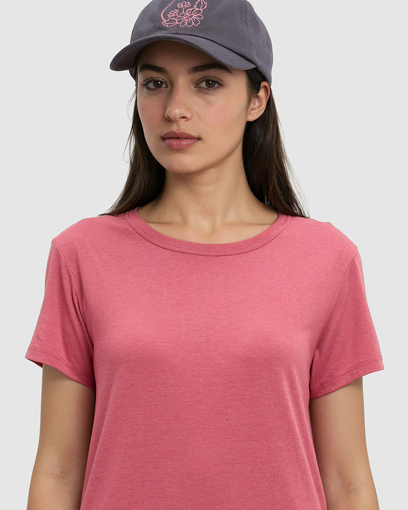 Red-TreeBlend-T-Shirt-Dress
