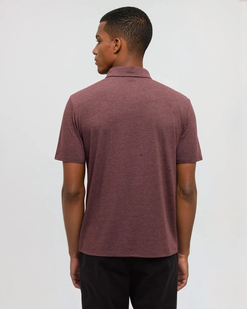 Red-Treeblend-Regular-Fit-Polo