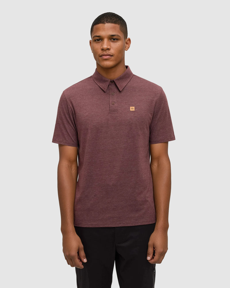 Red-Treeblend-Regular-Fit-Polo