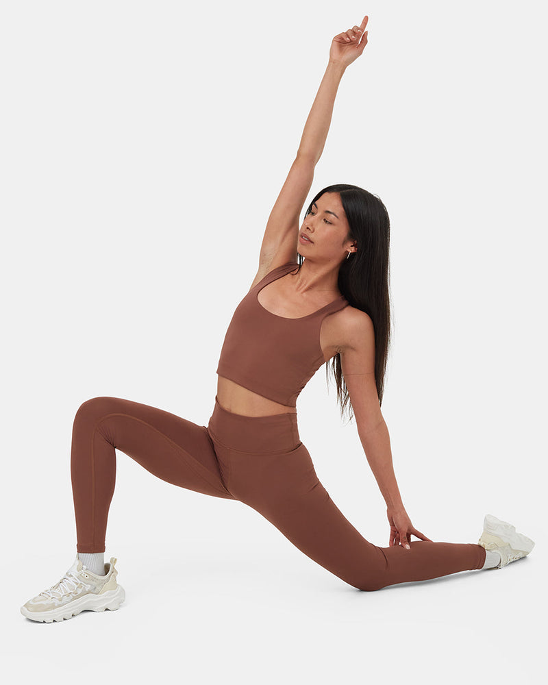 Red-Womens-High-Waisted-Leggings