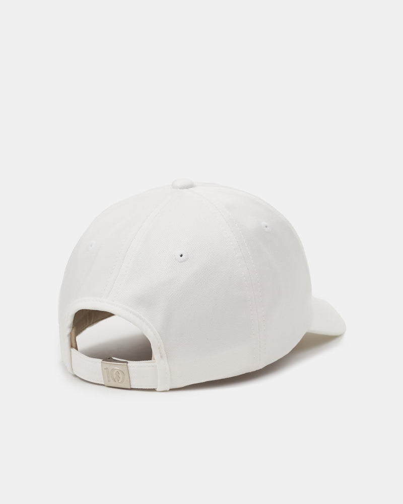 White-Adjustable-Graphic-Baseball-Cap