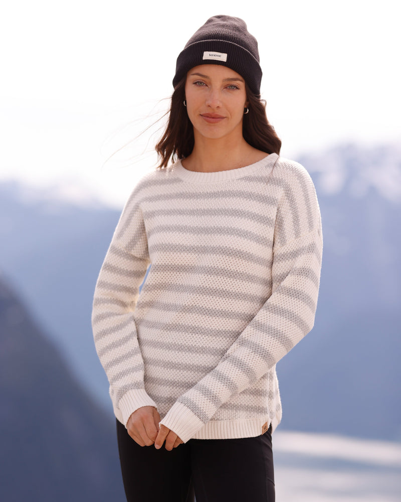White-Highline-Drop-Shoulder-Sweater