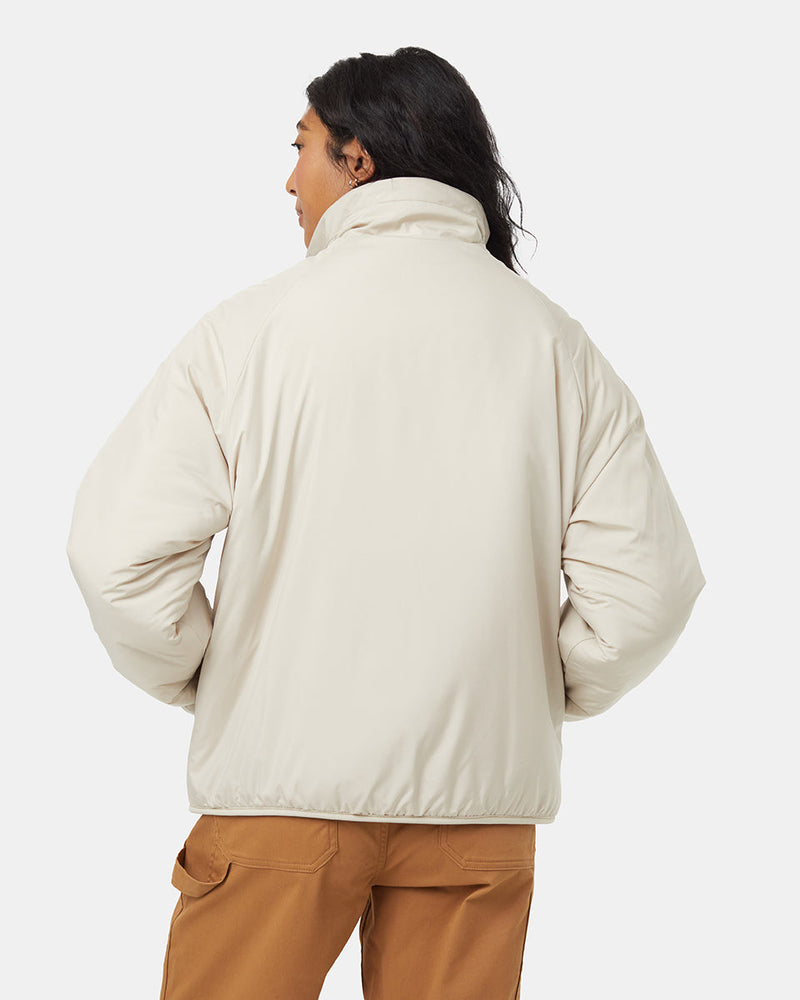 White-Mock-Neck-Oversized-Fit-Fleece-Zip-Up