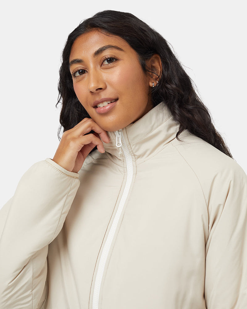 White-Mock-Neck-Oversized-Fit-Fleece-Zip-Up
