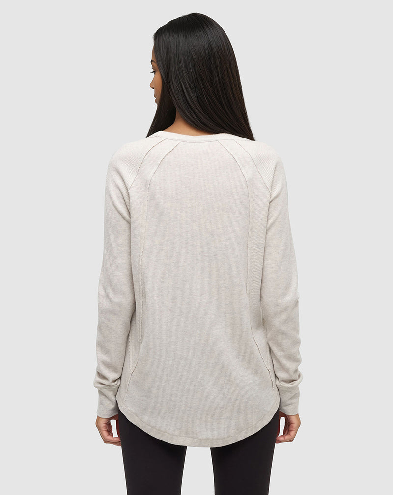 White-Relax-Treewaffle-Longsleeve-Shirt