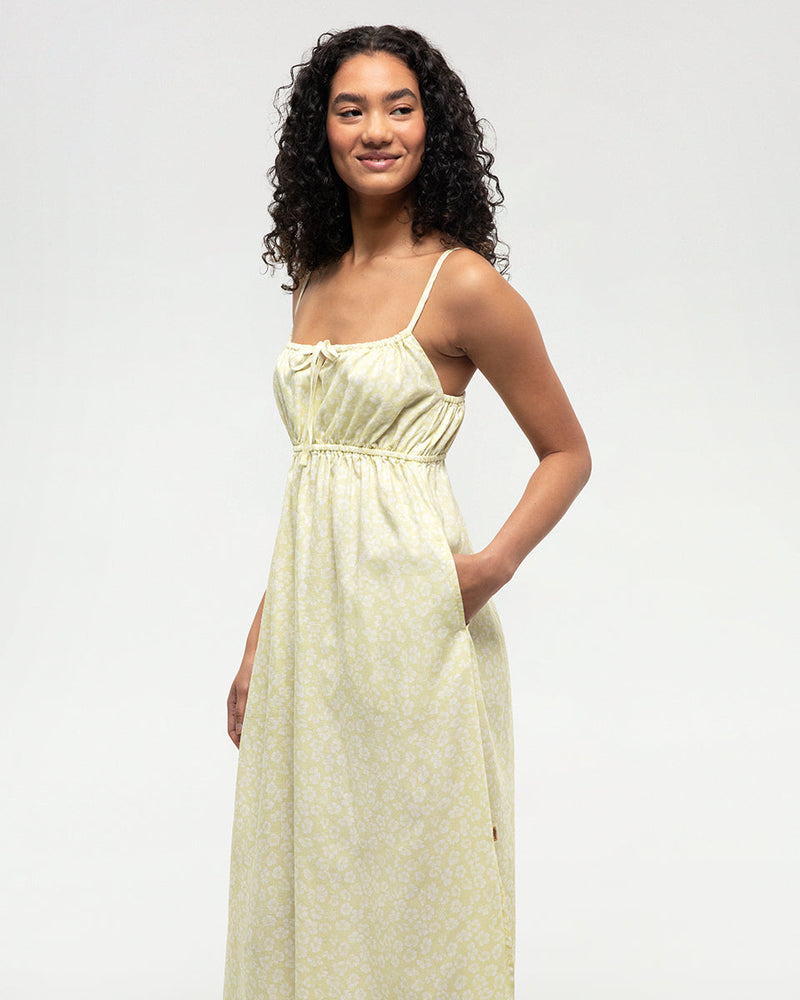 Yellow-Fit-_-Flare-Tie-Front-Maxi-Dress