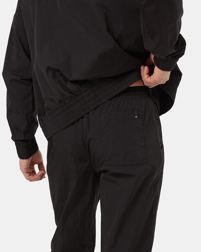 Black-Recycled-Nylon-Adjustable-Joggers