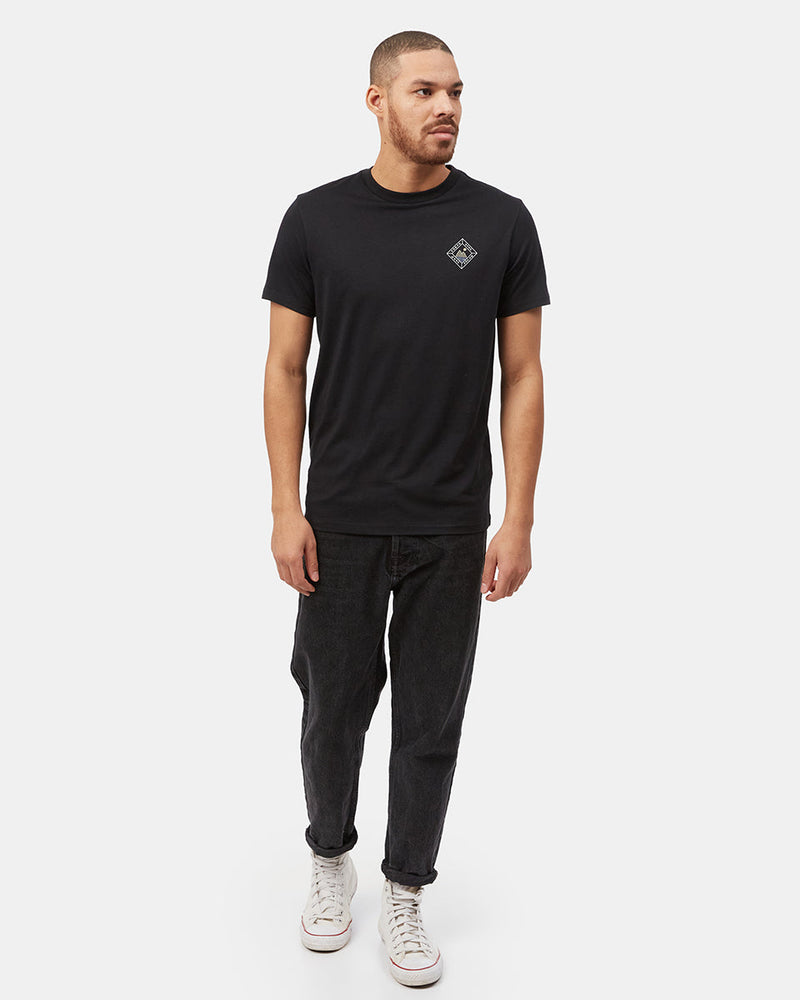 Black Crew Neck Short Sleeve T-Shirt