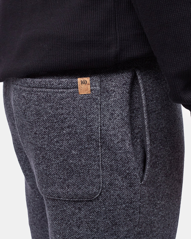 Black Men's Organic Cotton Joggers
