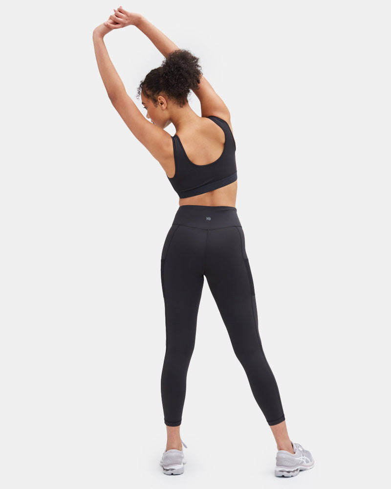 Black Women's Sports Bra