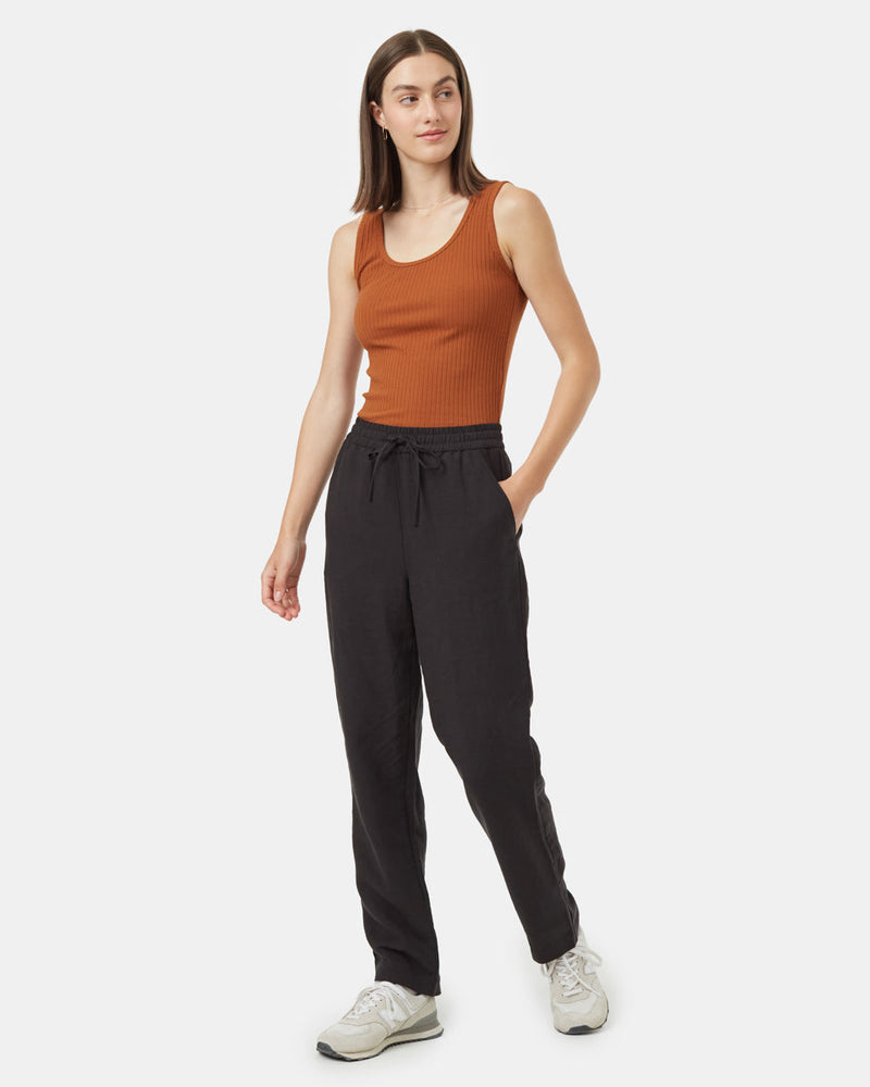 Brown-Women_s-Ribbed-Tank-Top