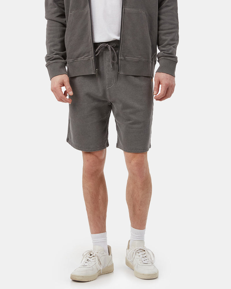 Gray Men's Organic Cotton French Terry Sweatshorts