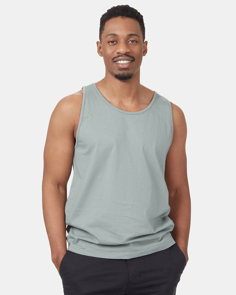 Green Men's Organic Cotton Tank Top