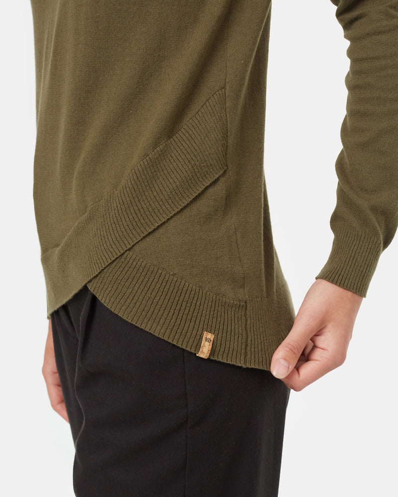 Green-Women_s-Longsleeve-Crossover-Jumper