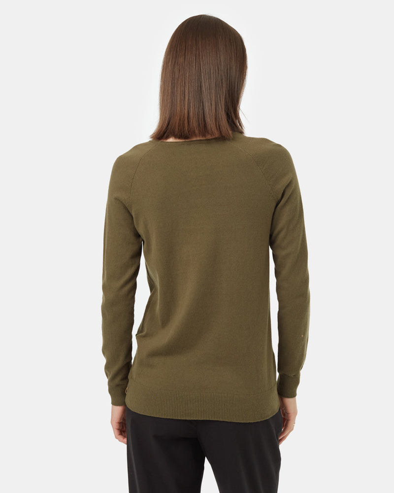 Green-Women_s-Longsleeve-Crossover-Jumper