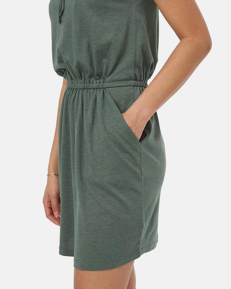 Green-Womens-Recycled-Polyester-Dress