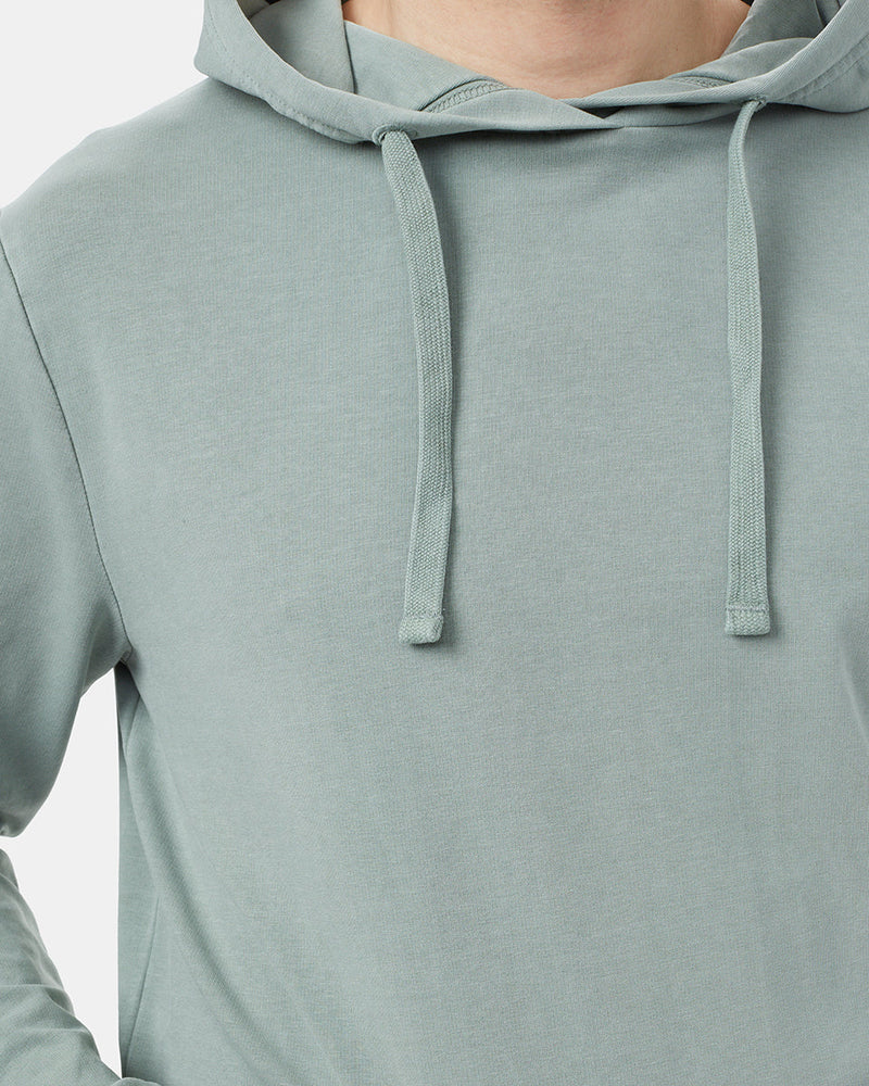 Green Men's Organic Cotton Pullover Hoodie
