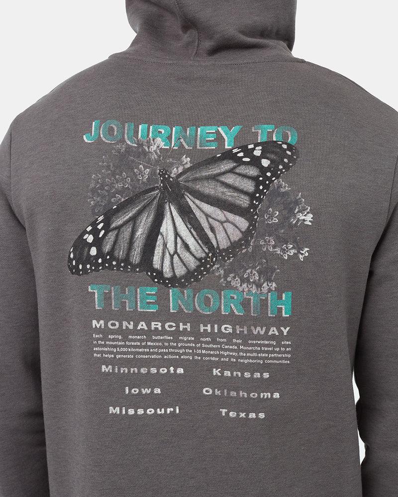Eco-Friendly Butterfly Graphic Hoodie