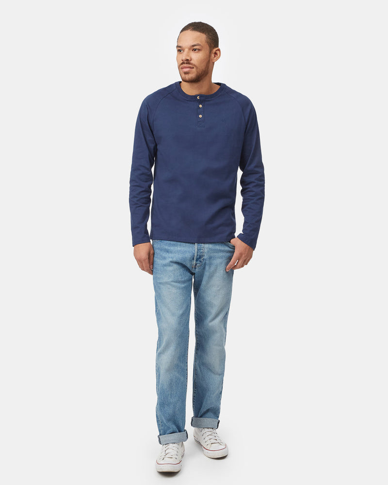 Mens_Blue_Recycled_Cotton_Henley_Longsleeve