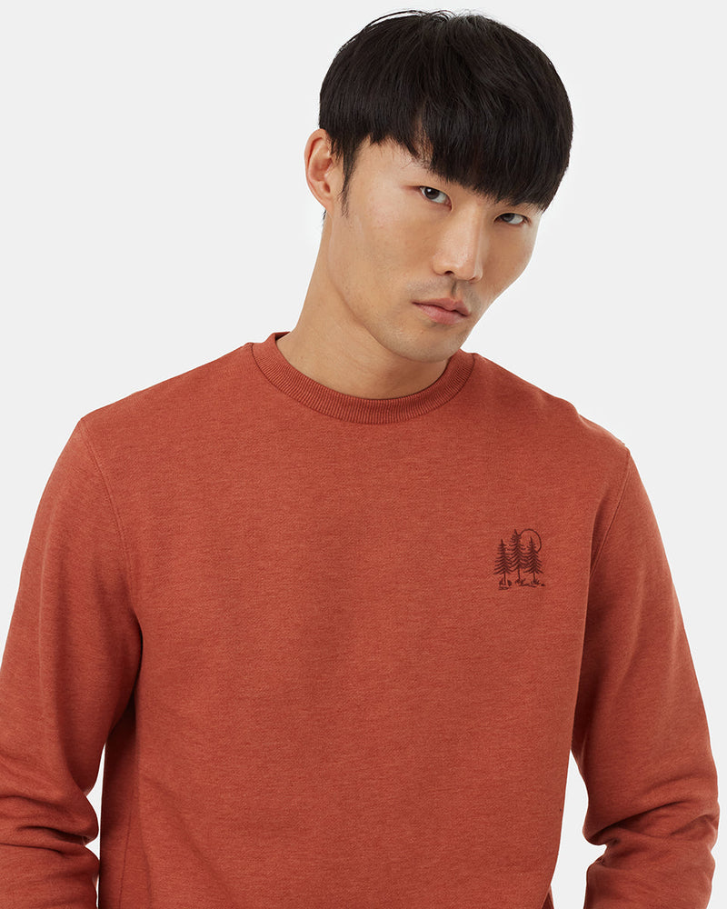 Mens_Orange_Embroidered_Crewneck