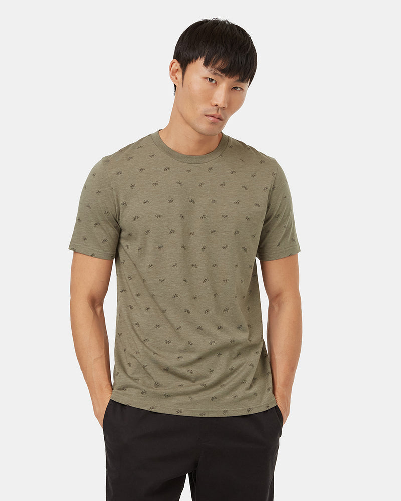 Green Bike Graphic Tee