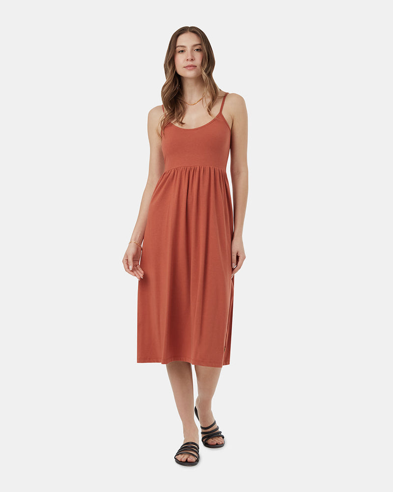 Orange-Womens-Eco-Friendly-Tank-Dress