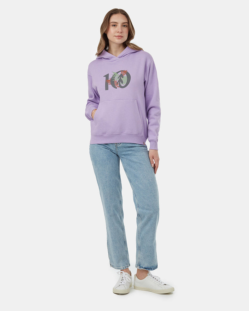 Purple-Womens-Tropical-Graphic-Pullover