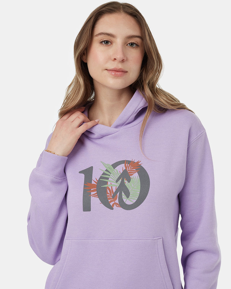 Purple-Womens-Tropical-Graphic-Pullover