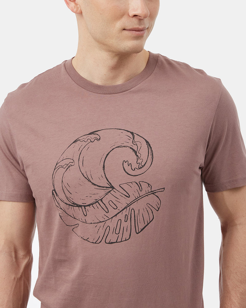 Purple Men's Organic Cotton Graphic Tee
