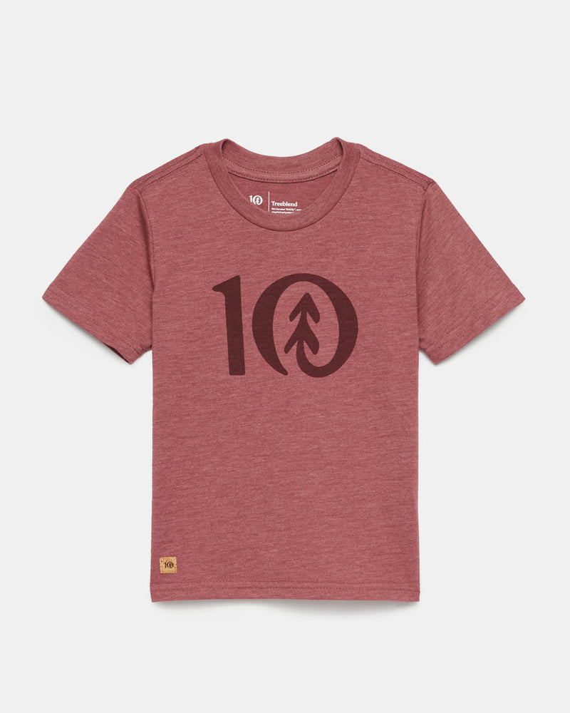 Red Kids Graphic Short Sleeve Tee