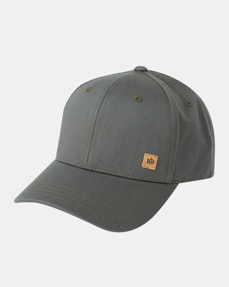Green-Adjustable-Cork-Baseball-Cap