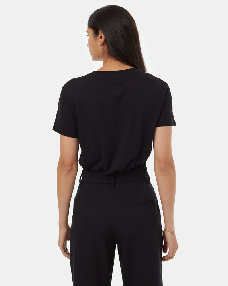 Black-Recycled-Polyester-Graphic-T-Shirt