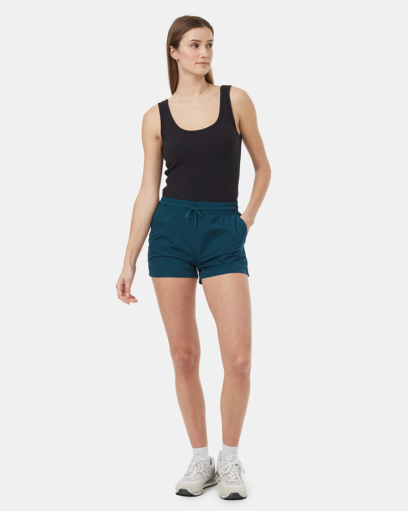 Womens-casual-summer-nylon-shorts