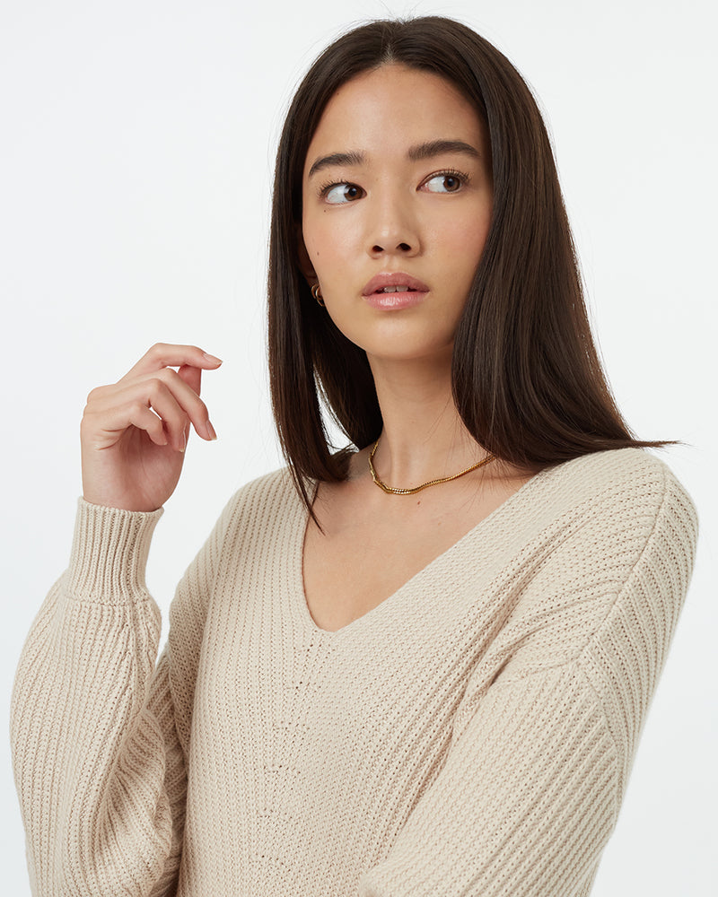 Women's Organic Cotton Knit Sweater Dress