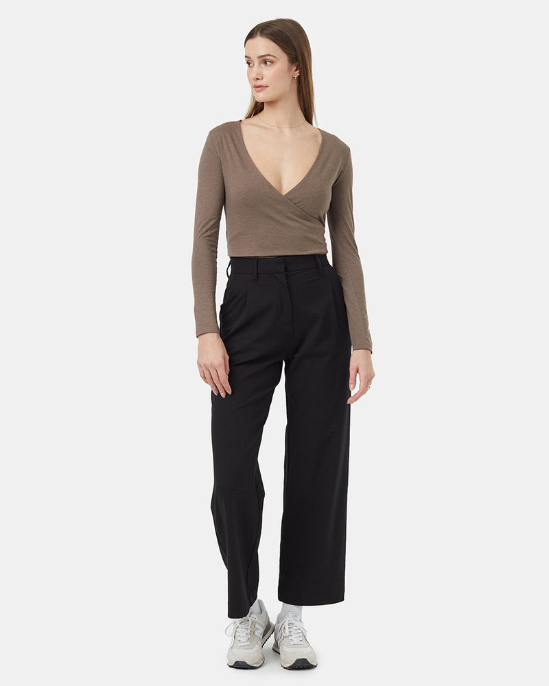 TreeBlend Wrap Top