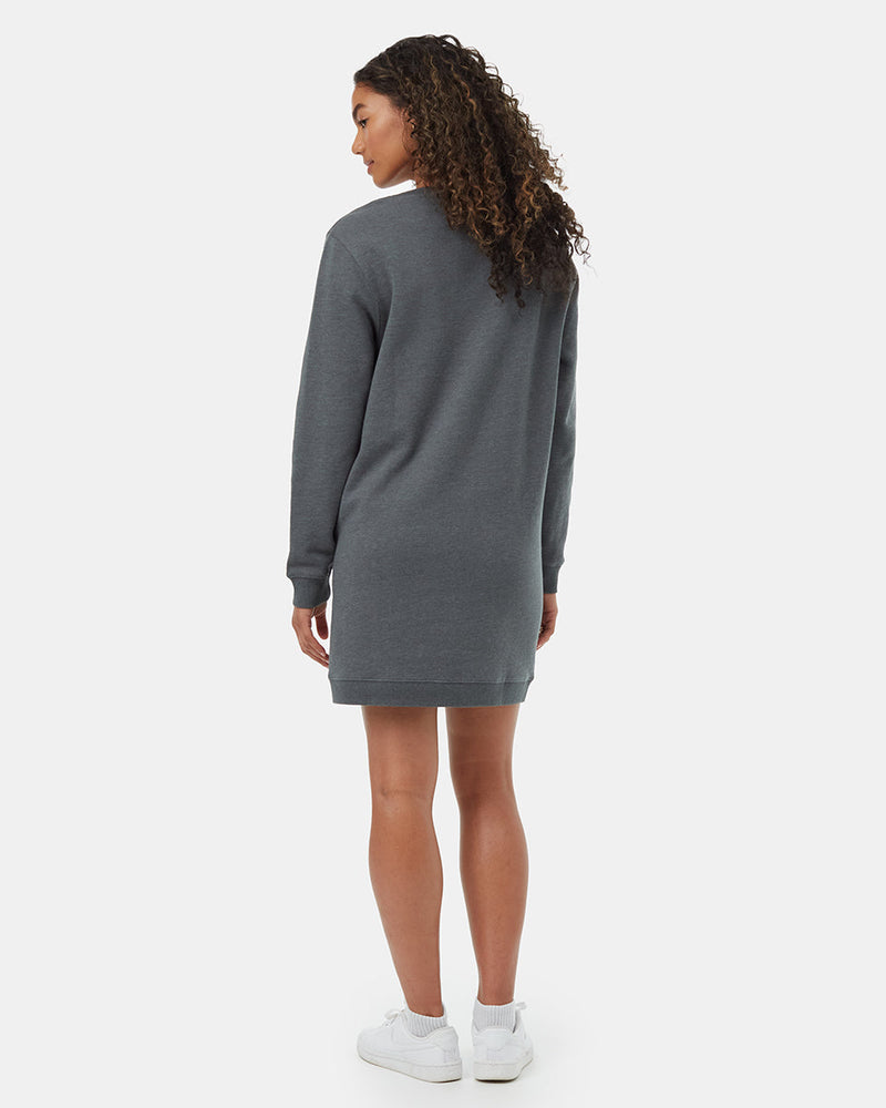 Women's Crew Neck Sweater Dress