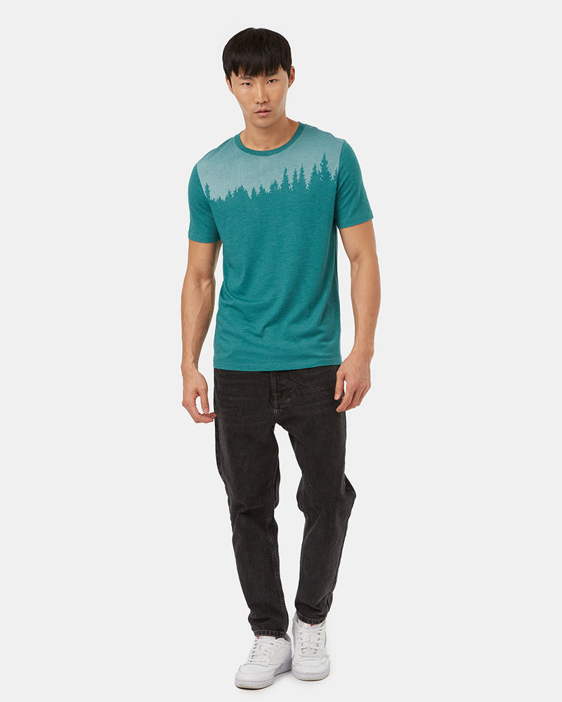 Tree Graphic Crew Neck T-Shirt