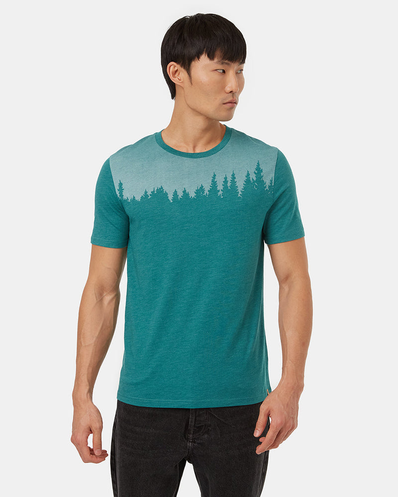 Tree Graphic Crew Neck T-Shirt